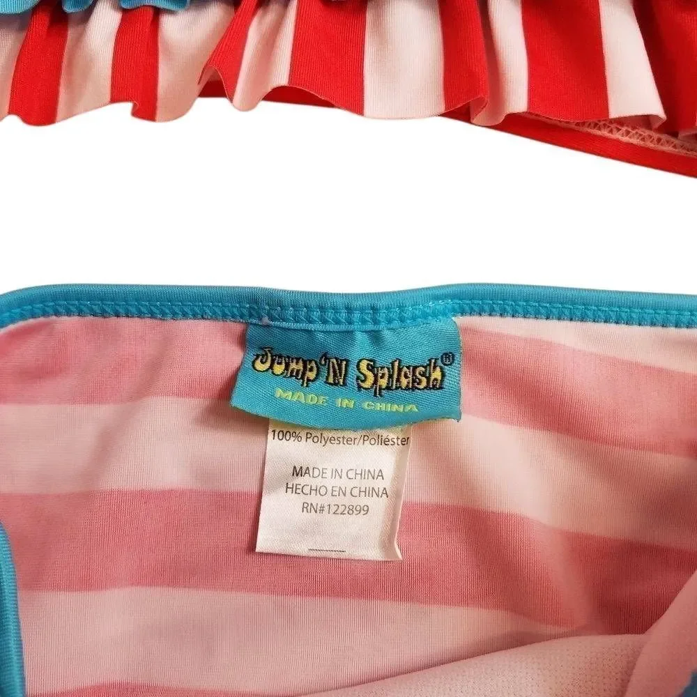 Jump n Slash Patriotic stripped bikini 8
